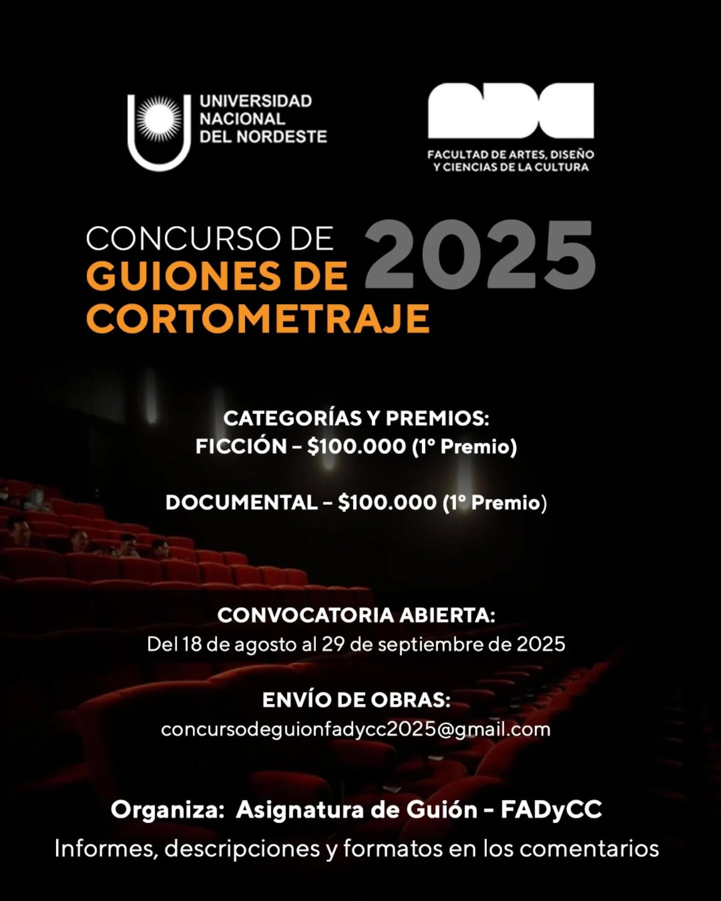 Concurso de Guiones de Cortometrajes 2025