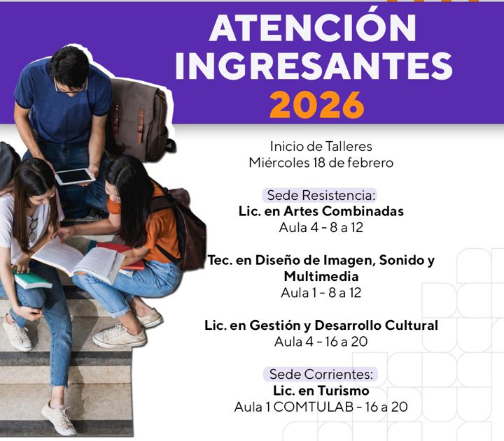 Comienzan los Talleres para ingresantes 2026 en la FADyCC-UNNE